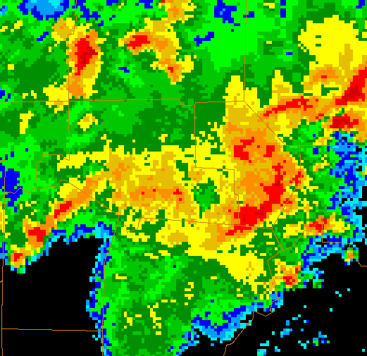 KCCX 0007Z 1 June 1998 Reflectivity