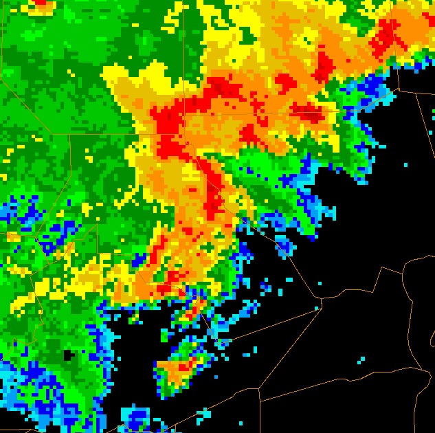 KCCX 0032Z 1 June 1998 Reflectivity