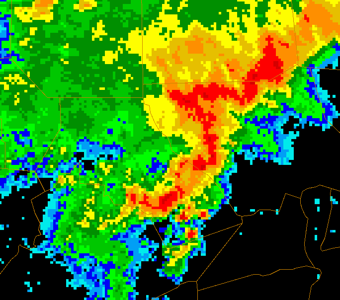 KCCX 0042Z 1 June 1998 Reflectivity