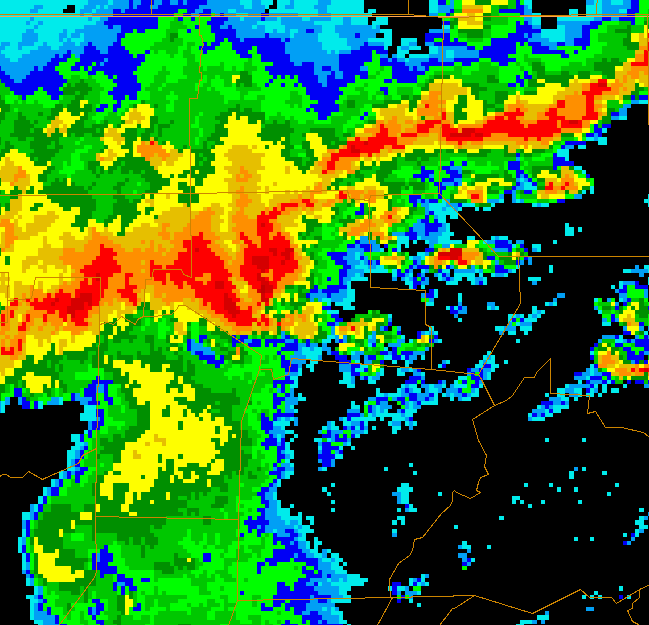 KCCX 2336Z 31 May 1998 Reflectivity