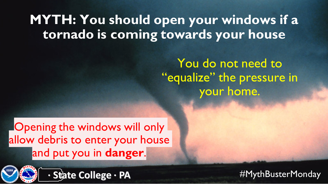 Open the windows and let the tornado in...