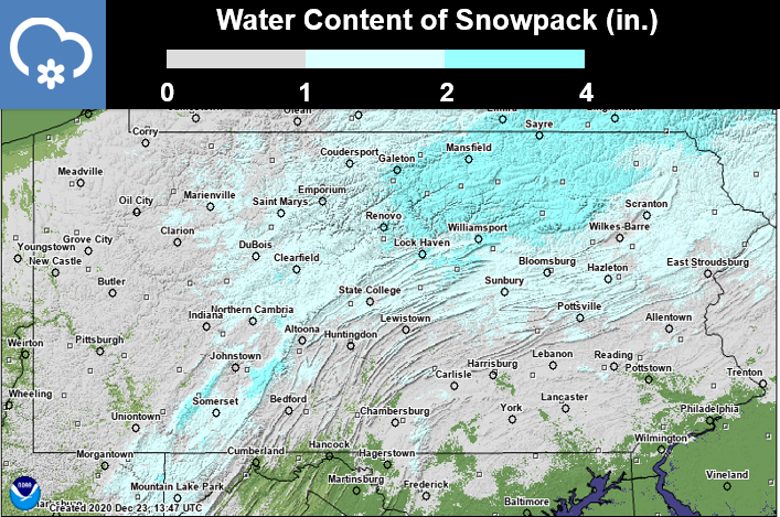 Snow Water Equivalent (SWE)