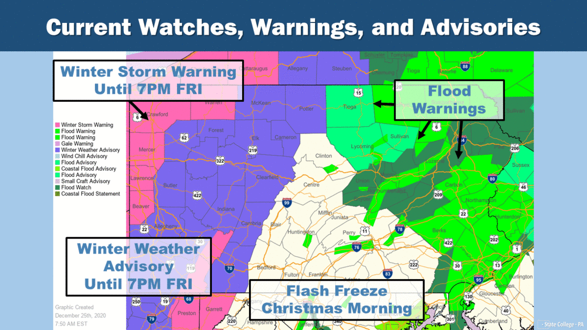 current warning 10 am 25 Dec 2020