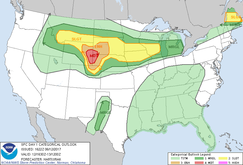 SPC Day 1 Categorical Outlook