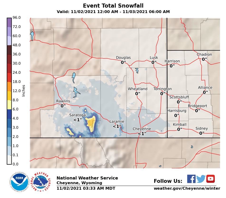 Snowfall Probabilities