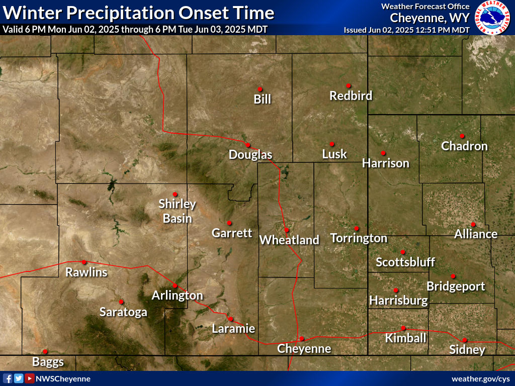Winter Precipitation Onset