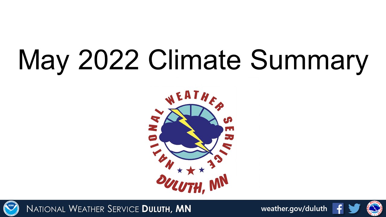 May 2022 Climate Summary