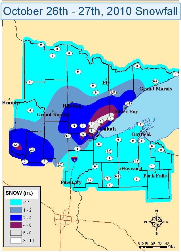 Snowfall Map
