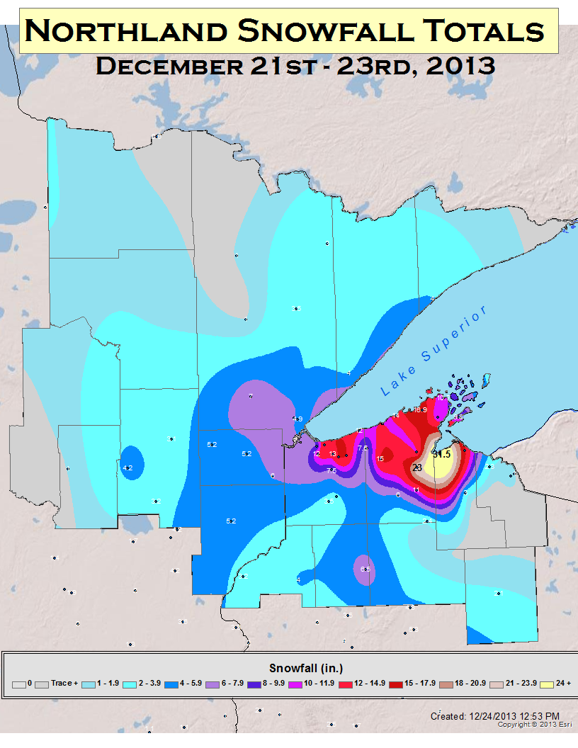 Lake Effect Snow Summary