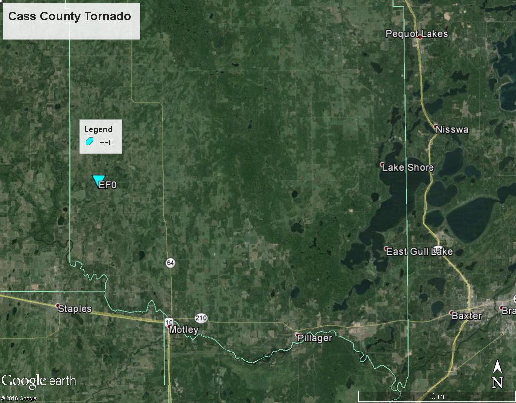 Tornado #1 Location