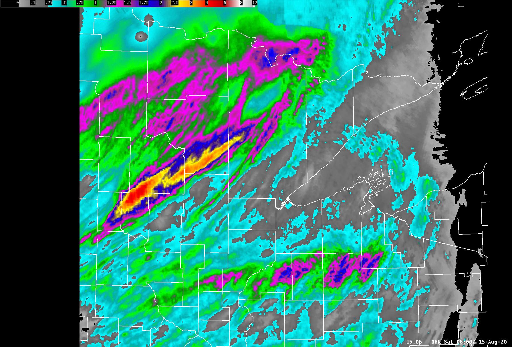 Radar Estimated Rainfall Amounts