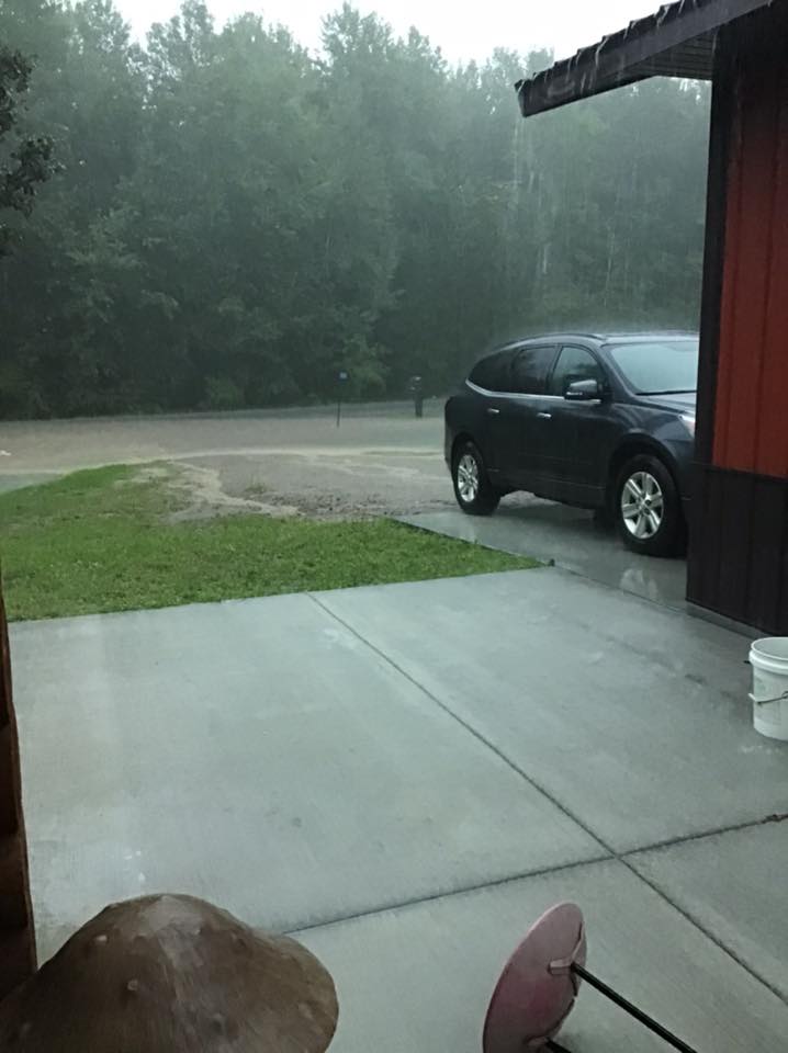 Road Flooding southeast of Grand Rapids, MN