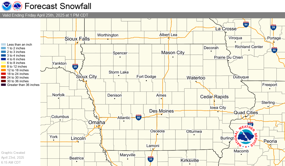 72 Hour Snow Accumulation Forecast