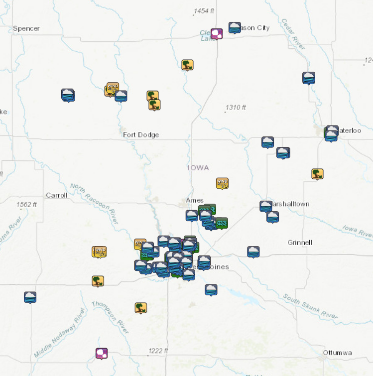 June 30-July 1, 2018 storm reports