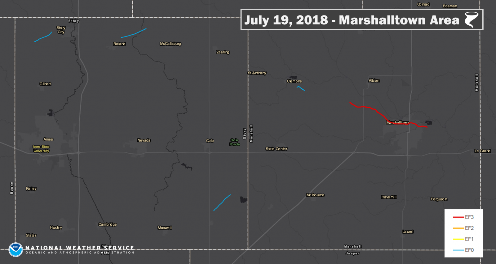 July 19th Path Tracks