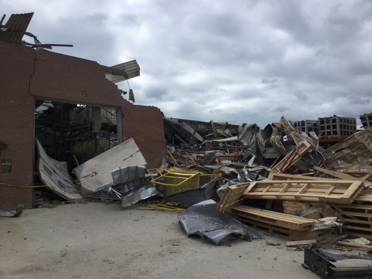 Damage at Vermeer