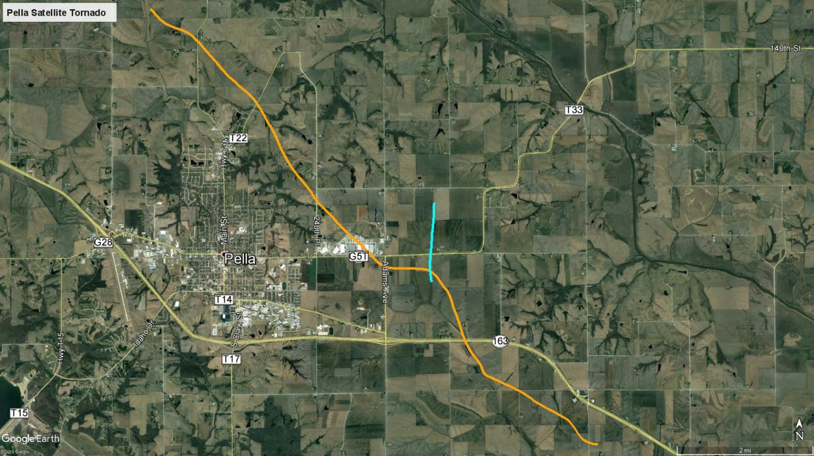 Marshalltown Surveyed Damage Points