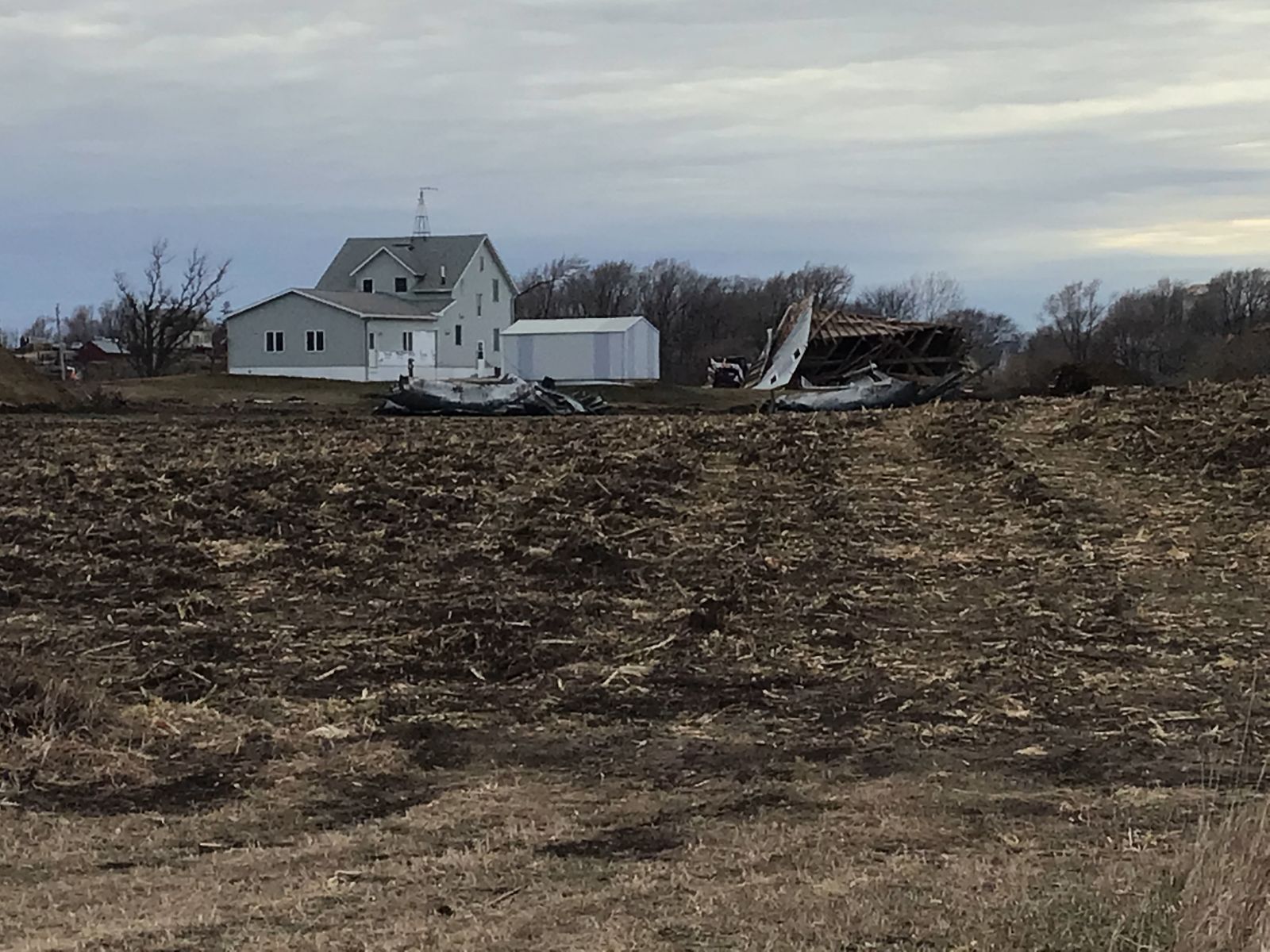 Farmstead damage