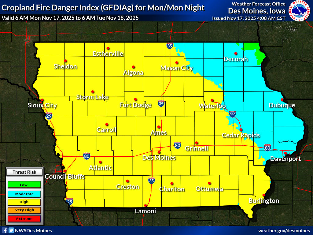 Can I Burn Today Polk County Iowa