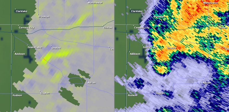 Onstead Radar Image