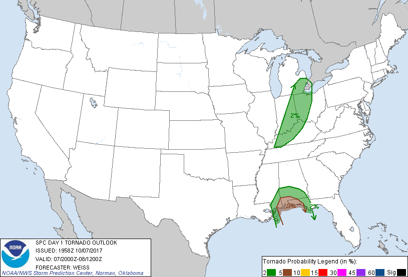 SPC Day 1 Outlook: Tornado