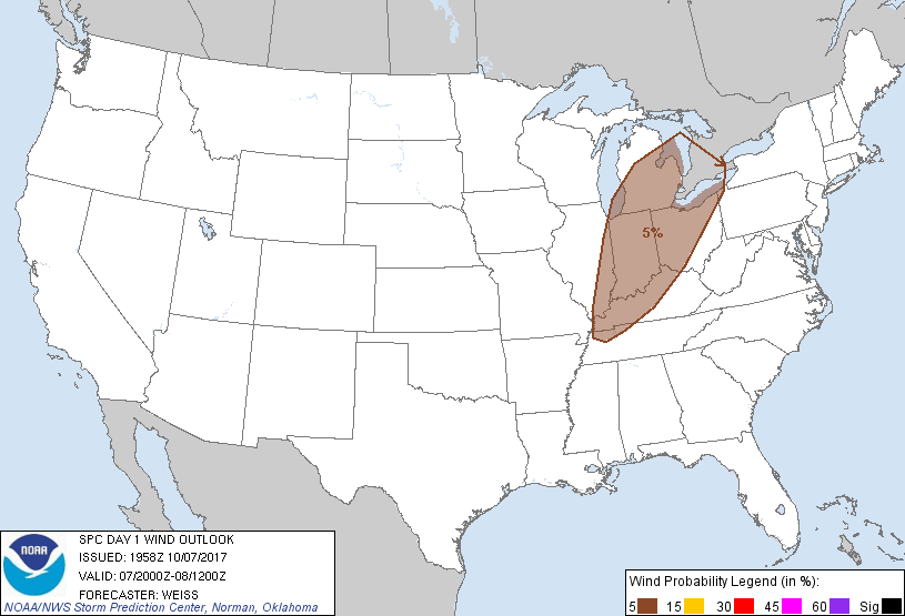 SPC Day 1 Outlook: Wind