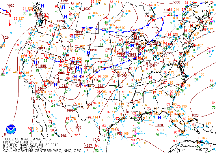 18Z Surface Map