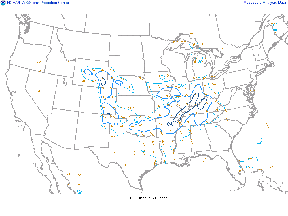 Effective Bulk Wind Shear