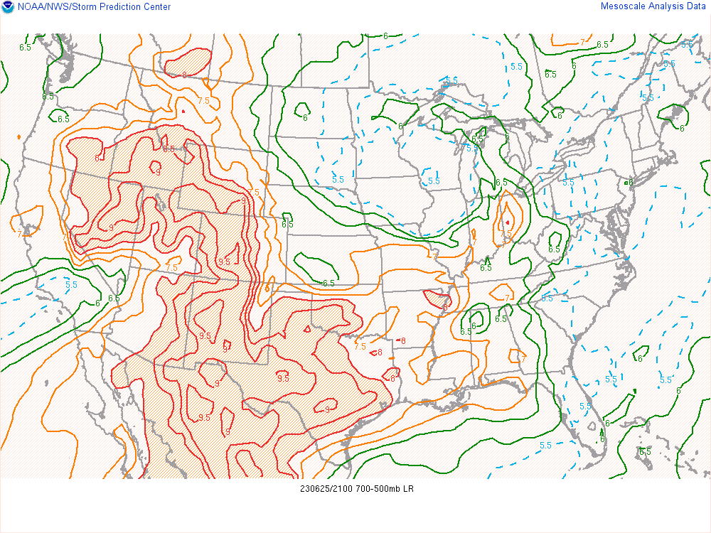 Mid Level Lapse Rates