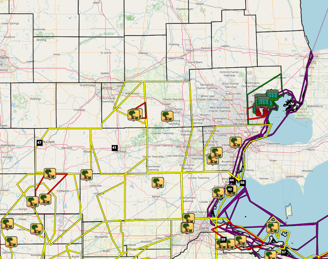 Storm Reports Map