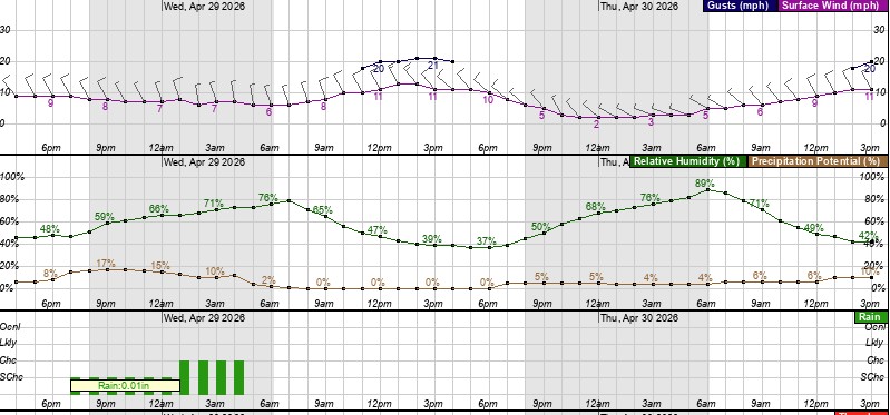 Hourly Graph