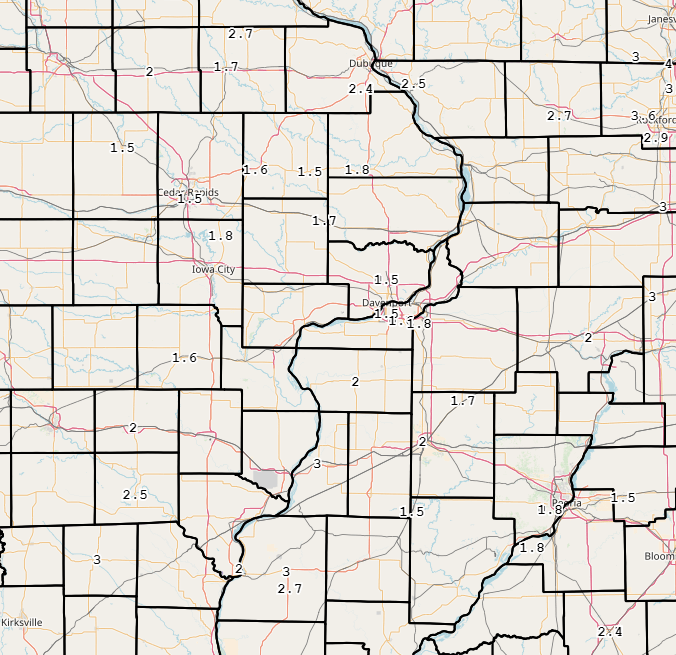 Storm Reports Map