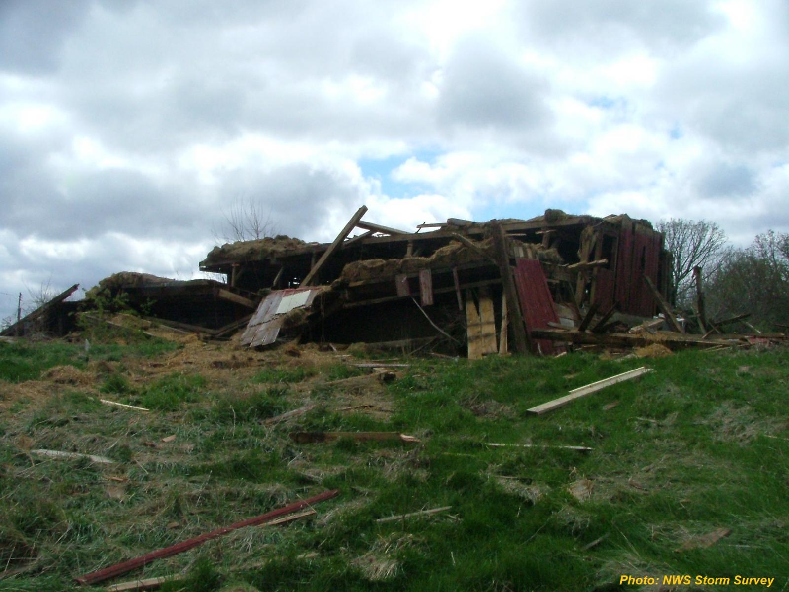 Damaged Barn