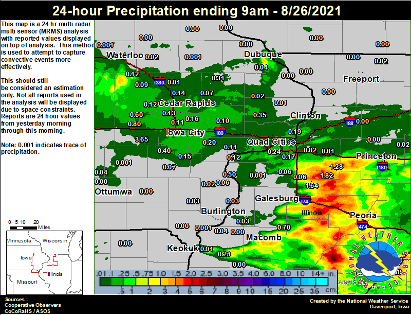 Rain Map Available Thu ~10AM