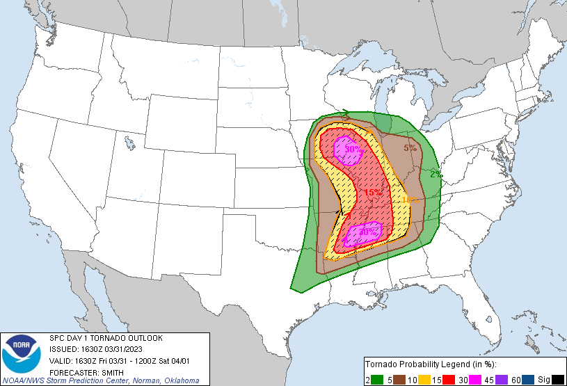 The Tornado Outbreak of March 31, 2023