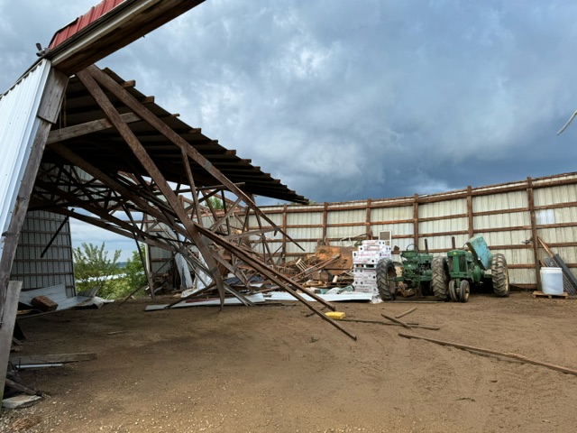 Preston, IA EF-1 Tornado Damage