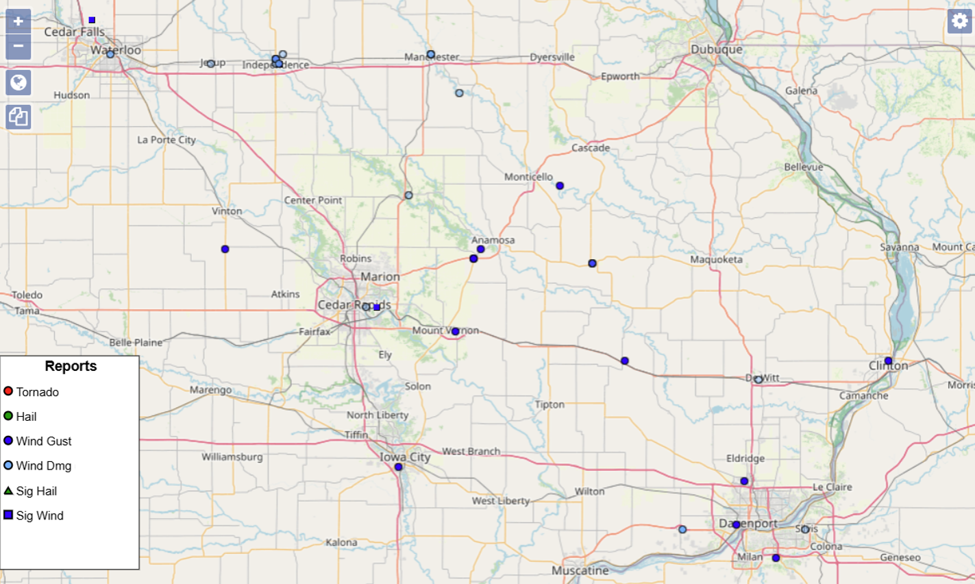 Local LSR Map