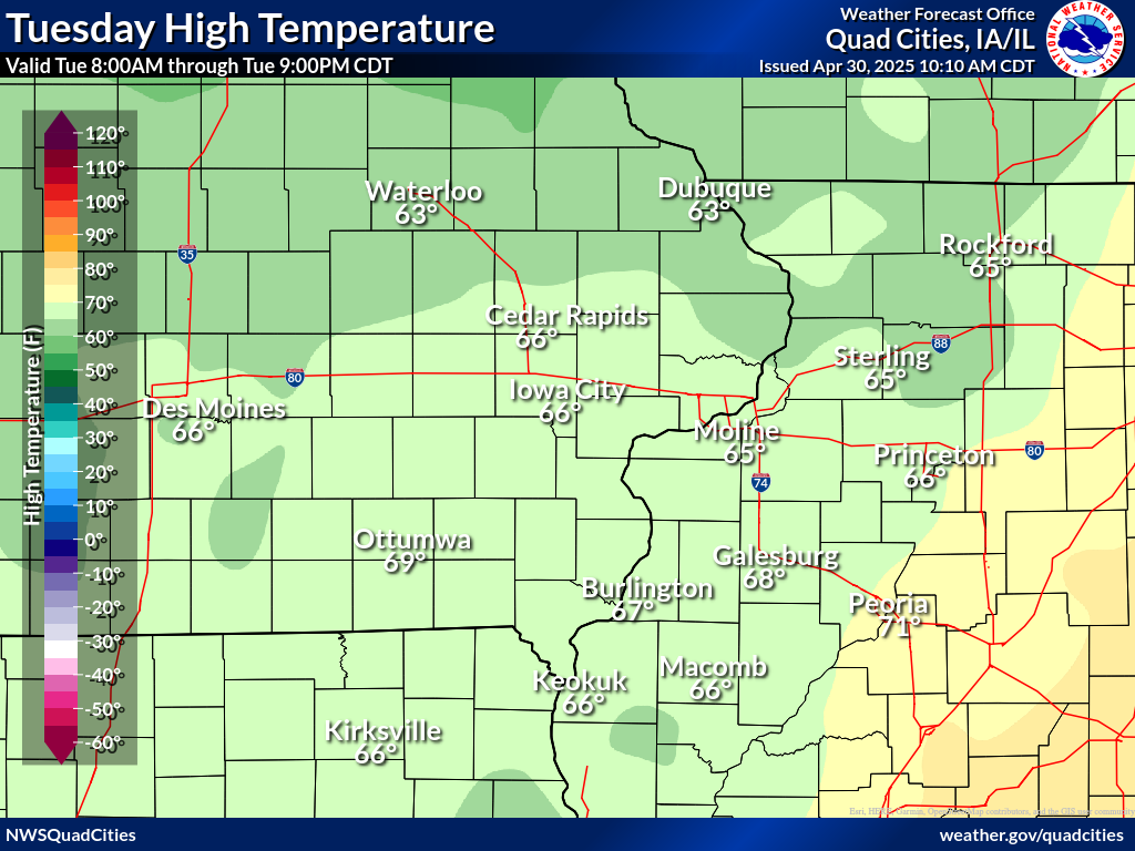 Observed 24-hour maximum temperature