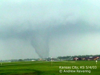 Tornado in Kansas City, KS