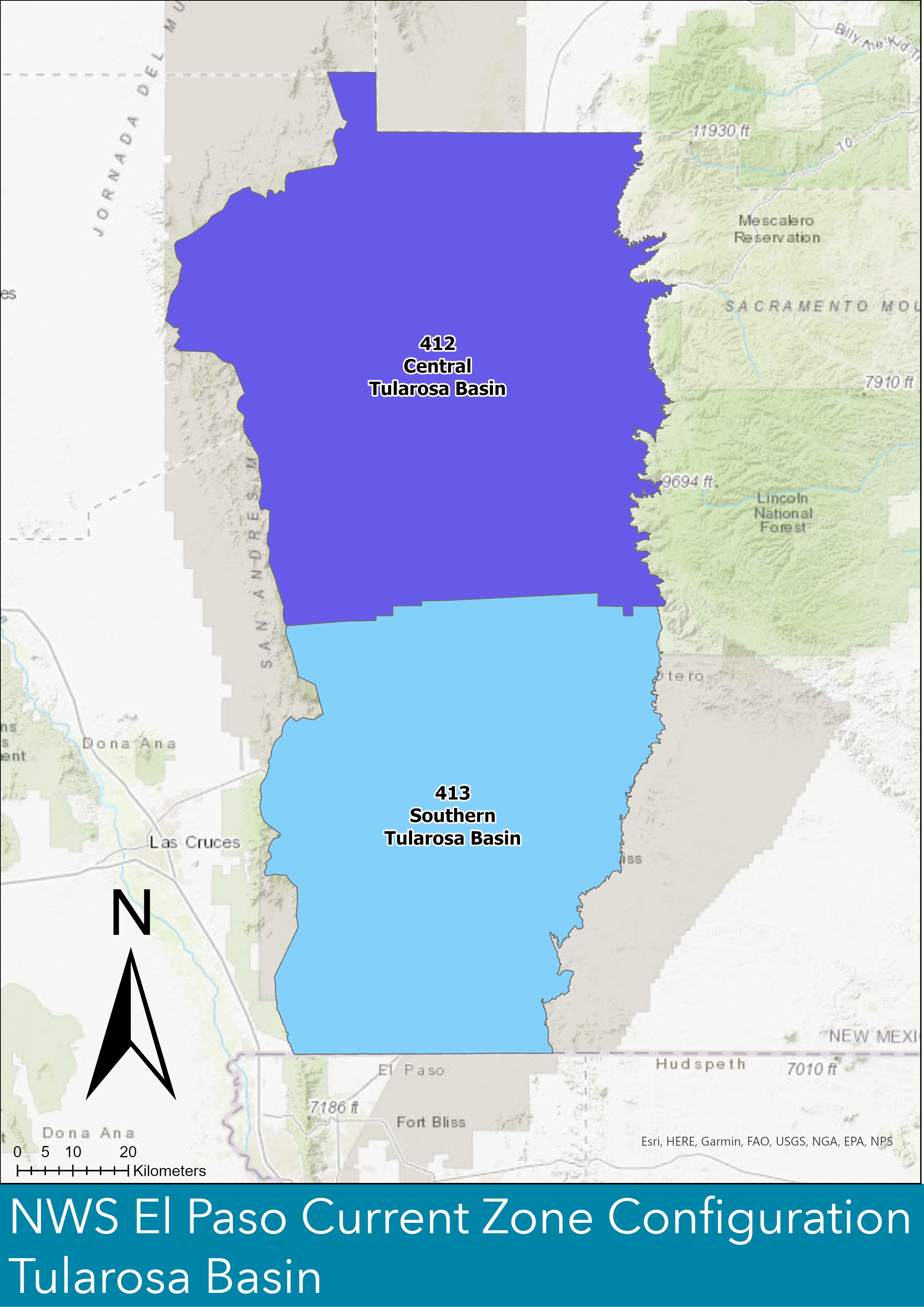 Current zone configuration for NM412 and NM413