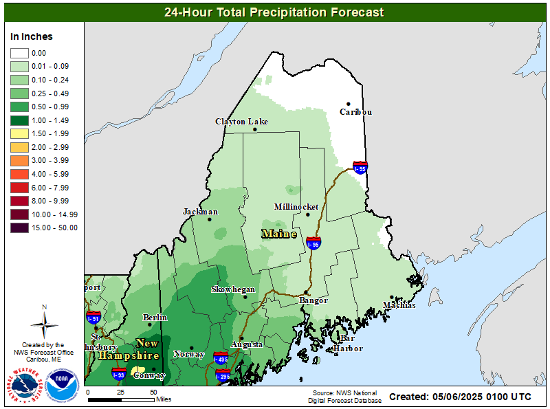 24-Hour Precipitation Outlook