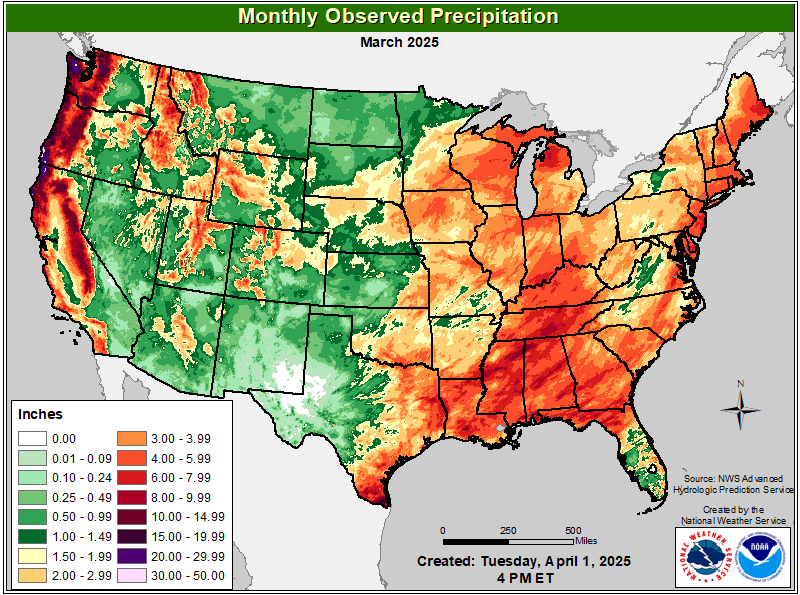 Observed precipitation CONUS_30obs_precip