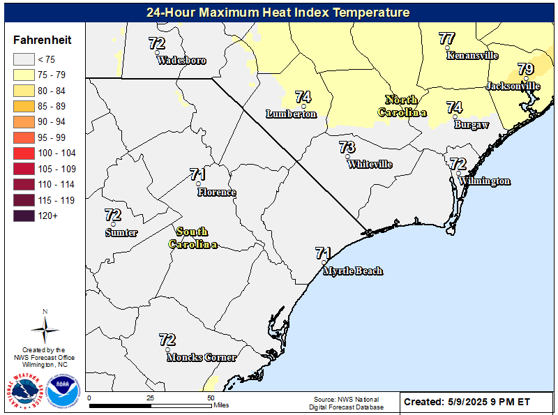 NWS Wilmington Enhanced Forecast Graphics