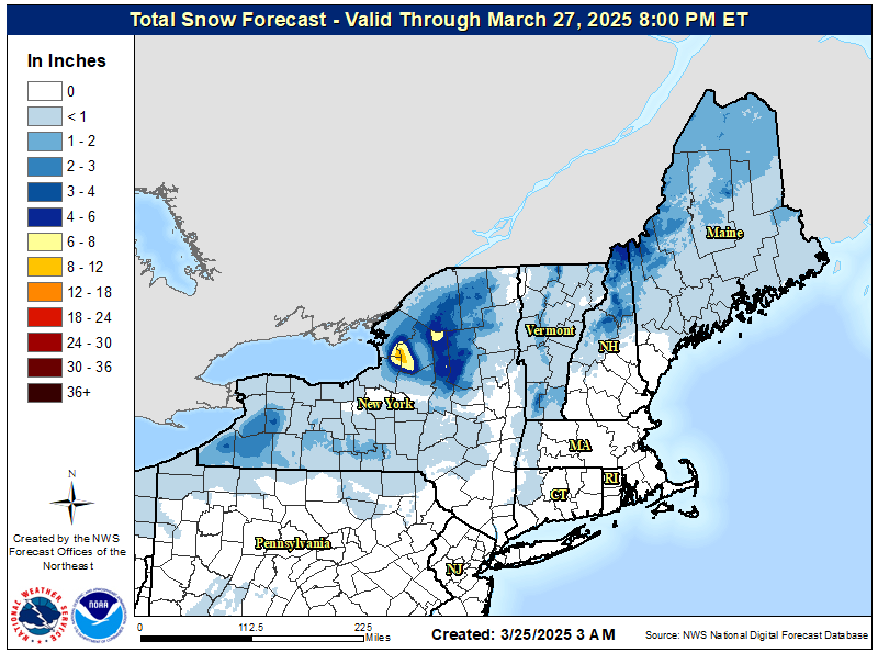 mw long term snow forecast