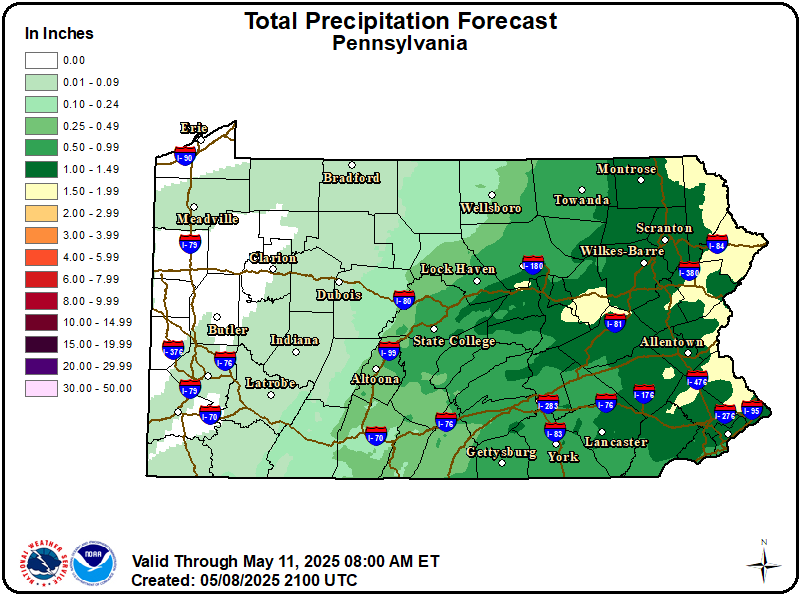 Waynesboro Pennsylvania Weather Forecast