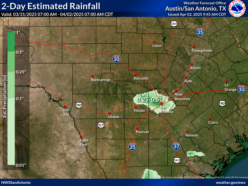 2023 Texas rainfall last 24 hours Index 2023. 