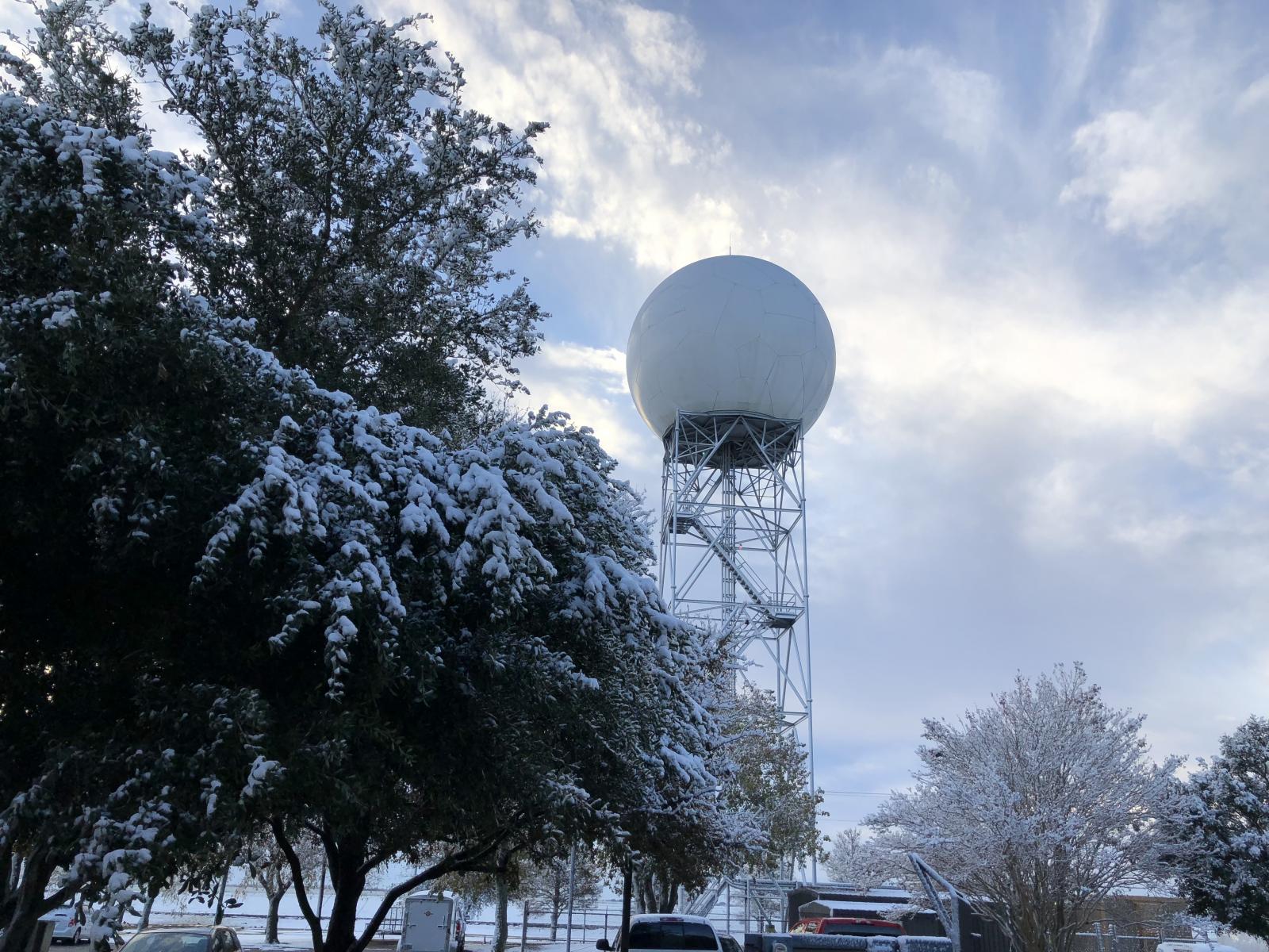 NWS Austin/San Antonio Radar From Ground