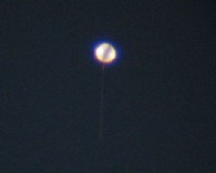 [ Weather Balloon at approximately 112,000 feet.]