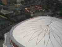 [ Areal view of the Georgia Dome. ]