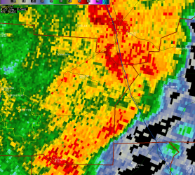 [ KFFC Reflectivity at 410pm EST ]